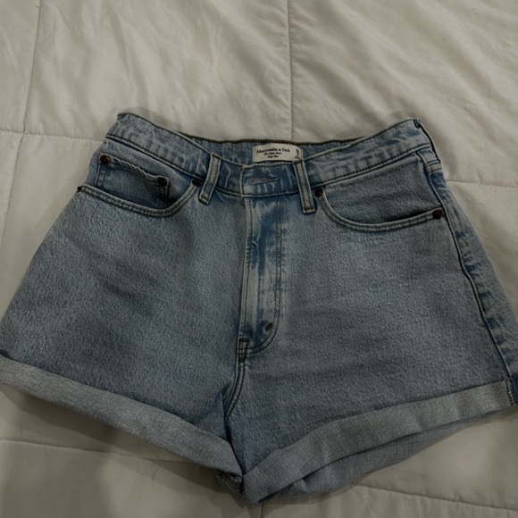 Abercrombie & Fitch Blue Jean Shorts - Picture 1 of 2